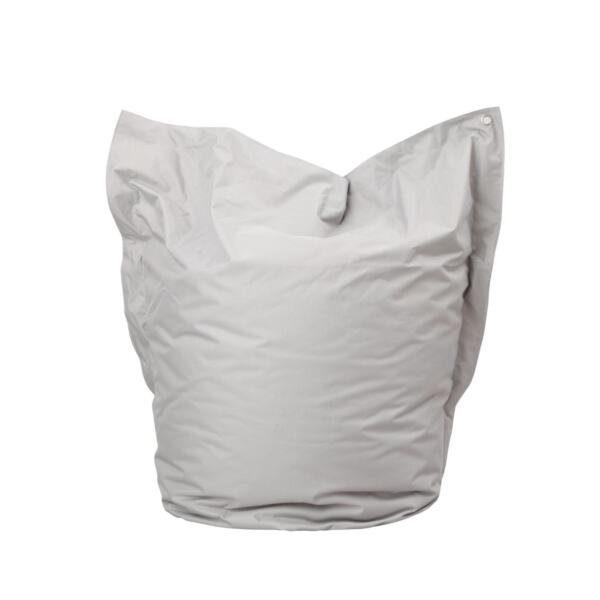 Puf Rectangular XL Gris Perla
