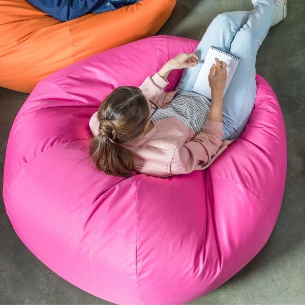 Puf Bola XL Rosado